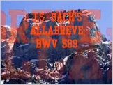 Click to play Bach's Allabreve - Organist - Miss Denise Hewitt 