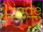 Click to view Miss Denise Hewitt - Classic Flower Music Video - Mendelssohn Song without Words -  Opus 53 - Number 19